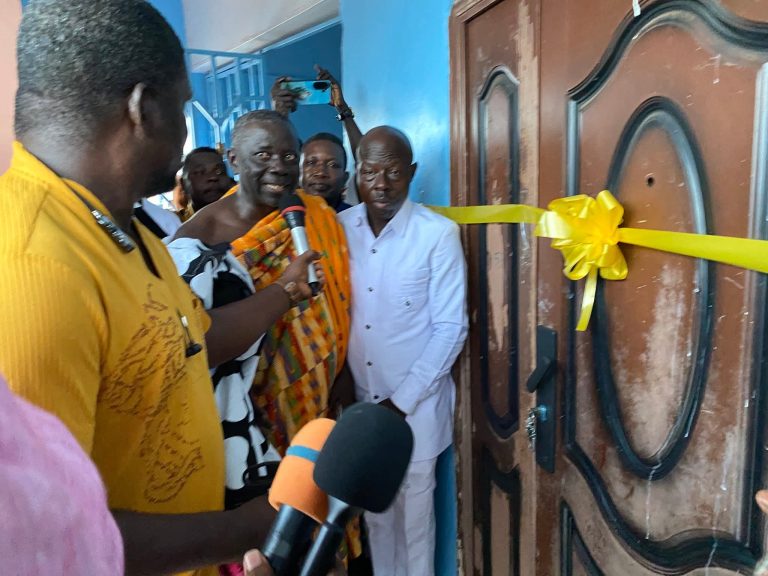HON. FREDRICK ADDY COMMISSIONS ENTERCOM RECORDING STUDIO AND PODCAST IN SUAMAN