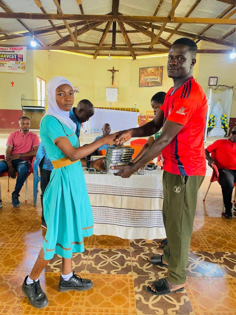 HON BISMARK ADAR KWA YIADOM DONATES OVER 200 MATHEMATICAL SETS TO BECE CANDIDATES IN SEFWI OSEIKOJOKROM