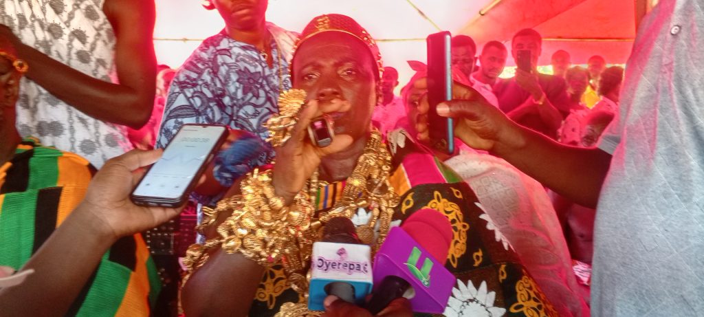 Sefwi Kanchiabo Queen Mother Nana Afua Adomah II Calls on Youth to Abandon Indecent Lifestyles and Focus on the Future