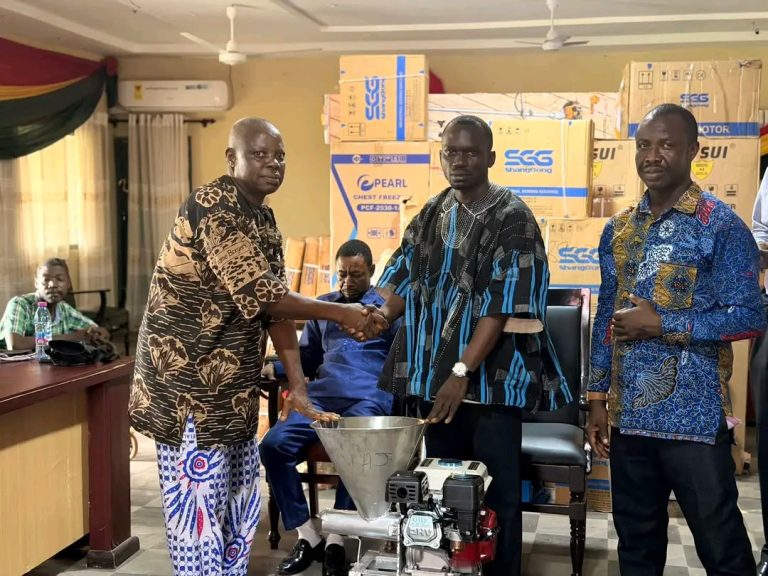 Sefwi Wiawso MCE Distributes Income-Generating Items, Assistive Devices to PWDs